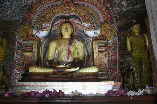 ダンブッラの黄金寺院の写真12