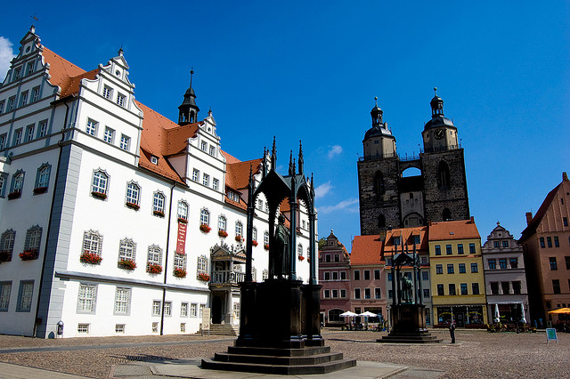 アイスレーベンとヴィッテンベルクにあるルターの記念建造物群