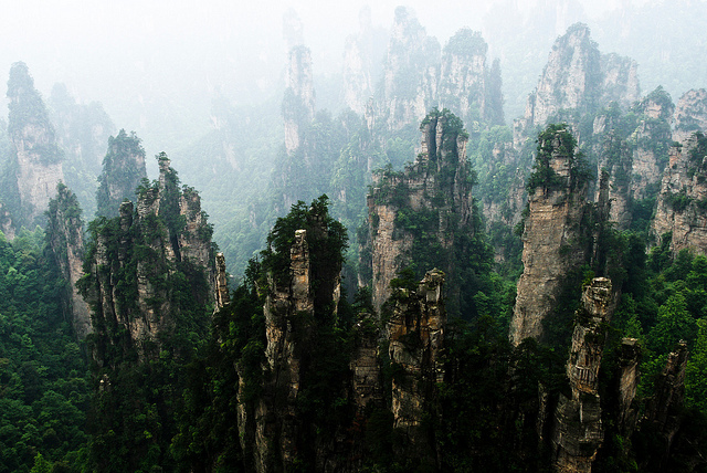 武陵源の自然景観と歴史地域